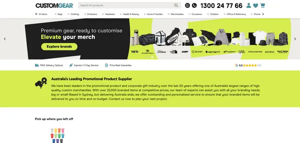CustomGear Promotional Products & Branded Merchandise